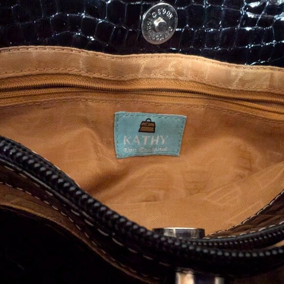 Vintage Kathy Van Zealand Black & Silver - Picture 6 of 10